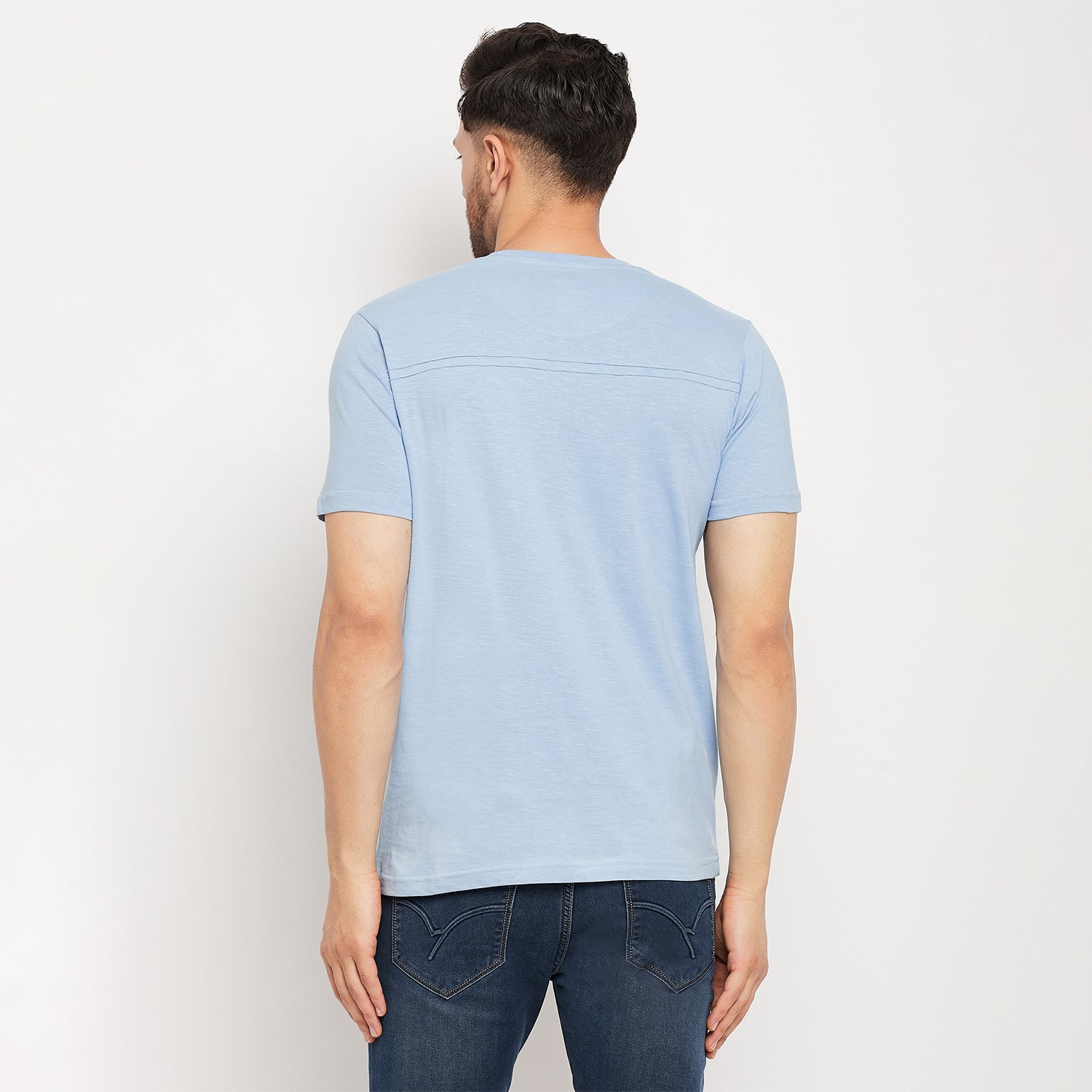 Duke Stardust Men Half Sleeve Polo Neck Cotton T-shirt (LF5888)