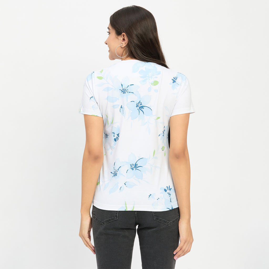 Duke Urban Women Half Sleeve Round Neck Top (LFX3287)