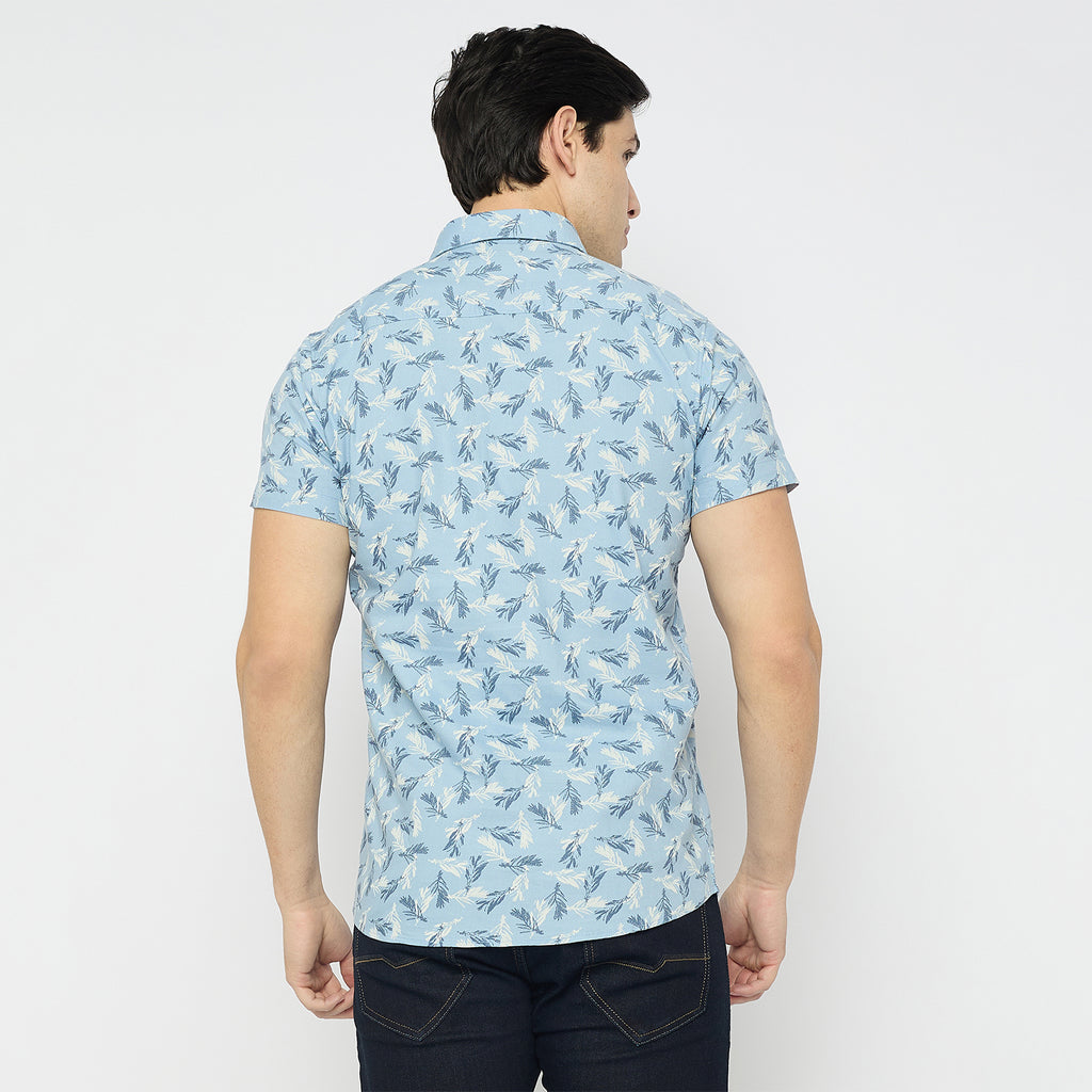 Duke Urban Men Half Sleeve Cotton Shirt (SDO4PRAH)