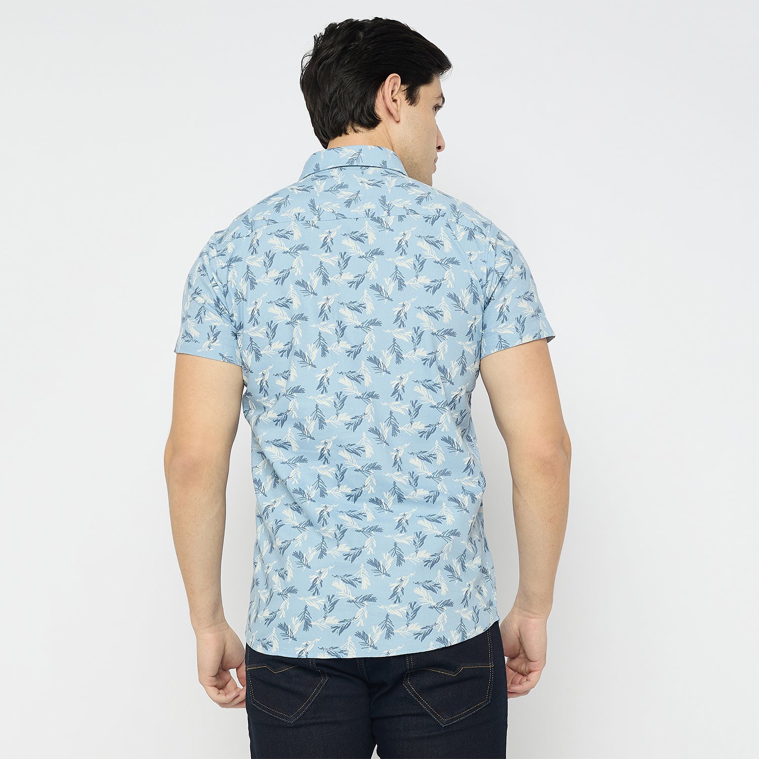 Duke Urban Men Half Sleeve Cotton Shirt (SDO4PRAH)