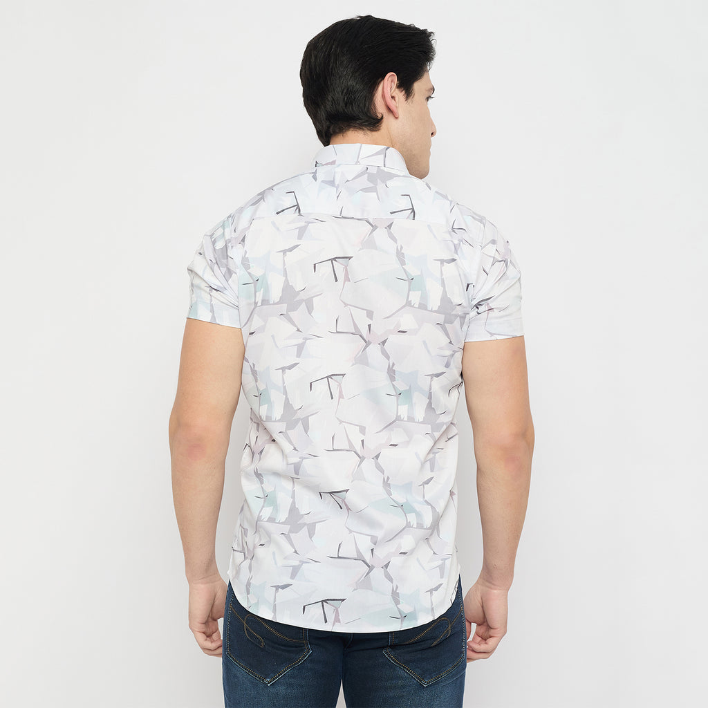Duke Urban Men Half Sleeve Cotton Shirt (SDO2PRN)