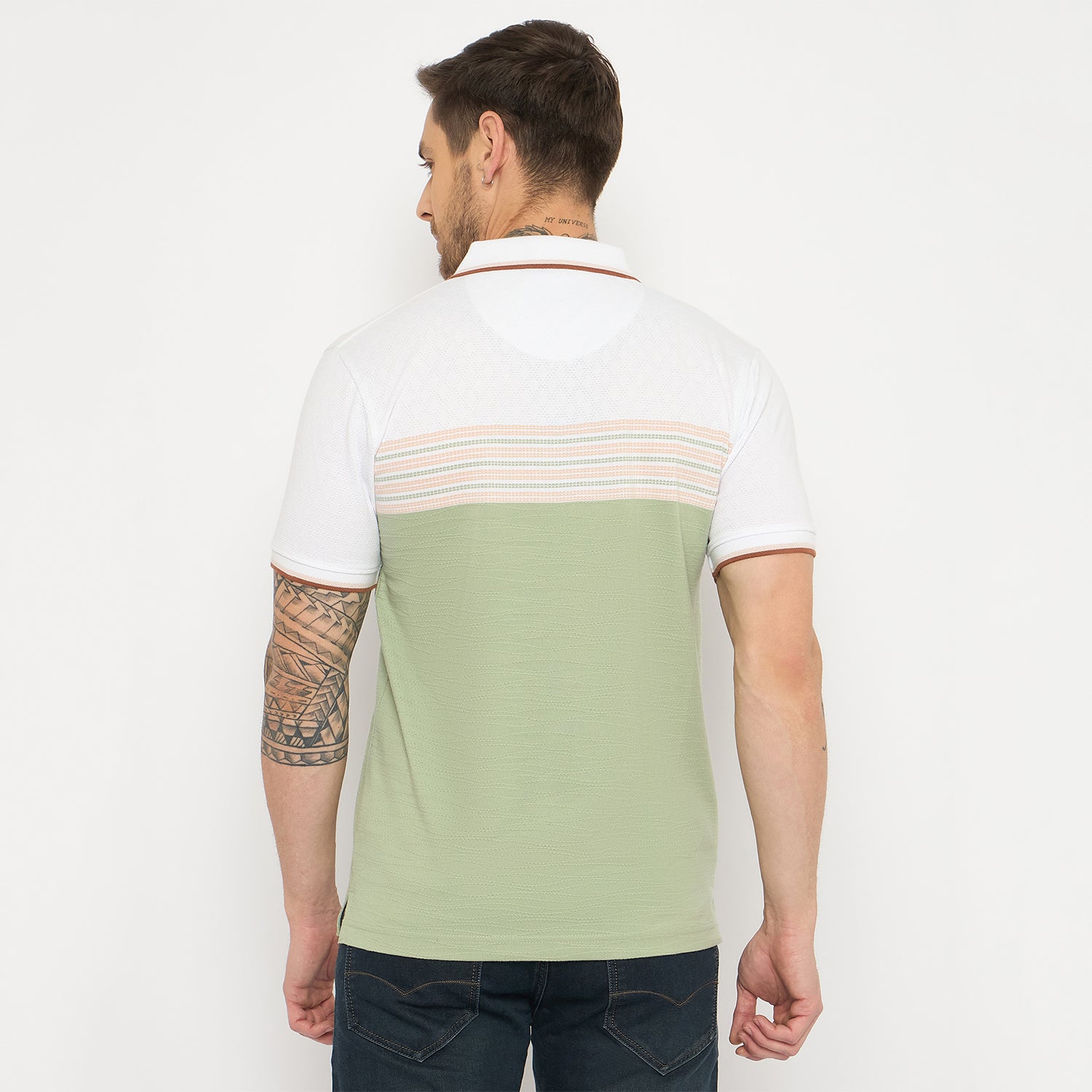 Duke Urban Men Half Sleeve Cotton Tshirt (LF7363)