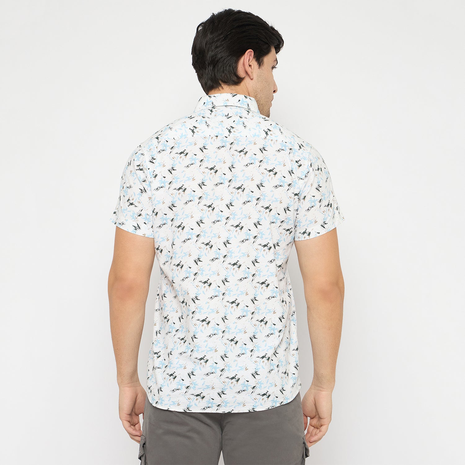 Duke Urban Men Half Sleeve Cotton Shirt (SDO4PRM)
