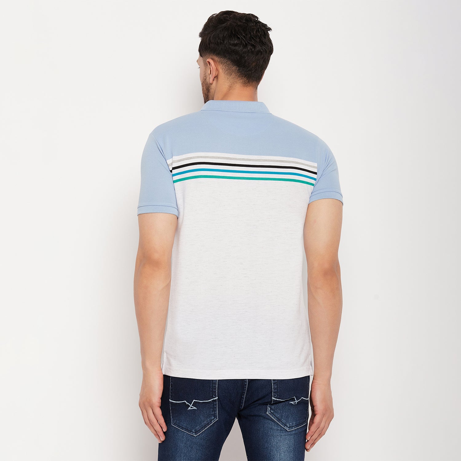 Duke Stardust Men Half Sleeve Cotton T-shirt (LF7018)