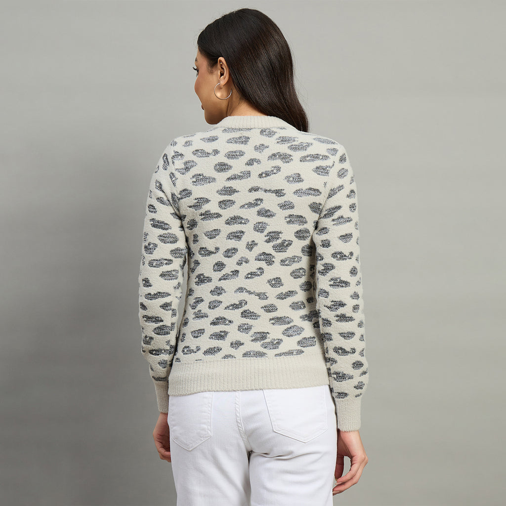 Duke Urban Women Full Sleeve Front Open Regular Cardigan (SDS1237N)