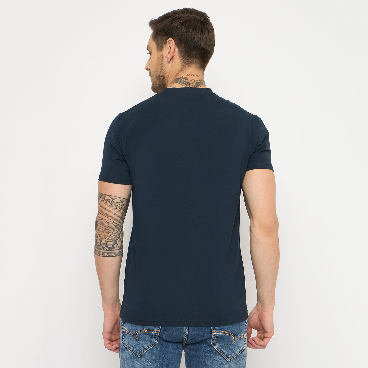 Duke Urban Men Half Sleeve Cotton Tshirt (LF7433)