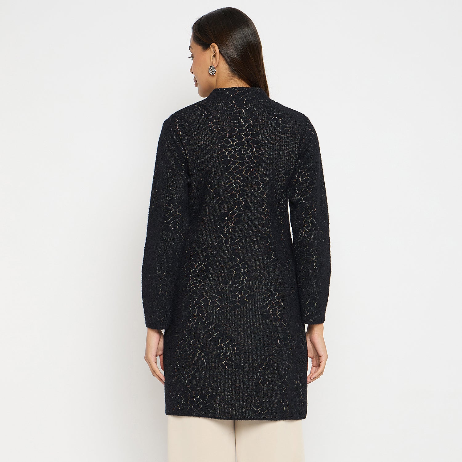 Duke Urban Women Full Sleeve Long Coat (SDS1260)