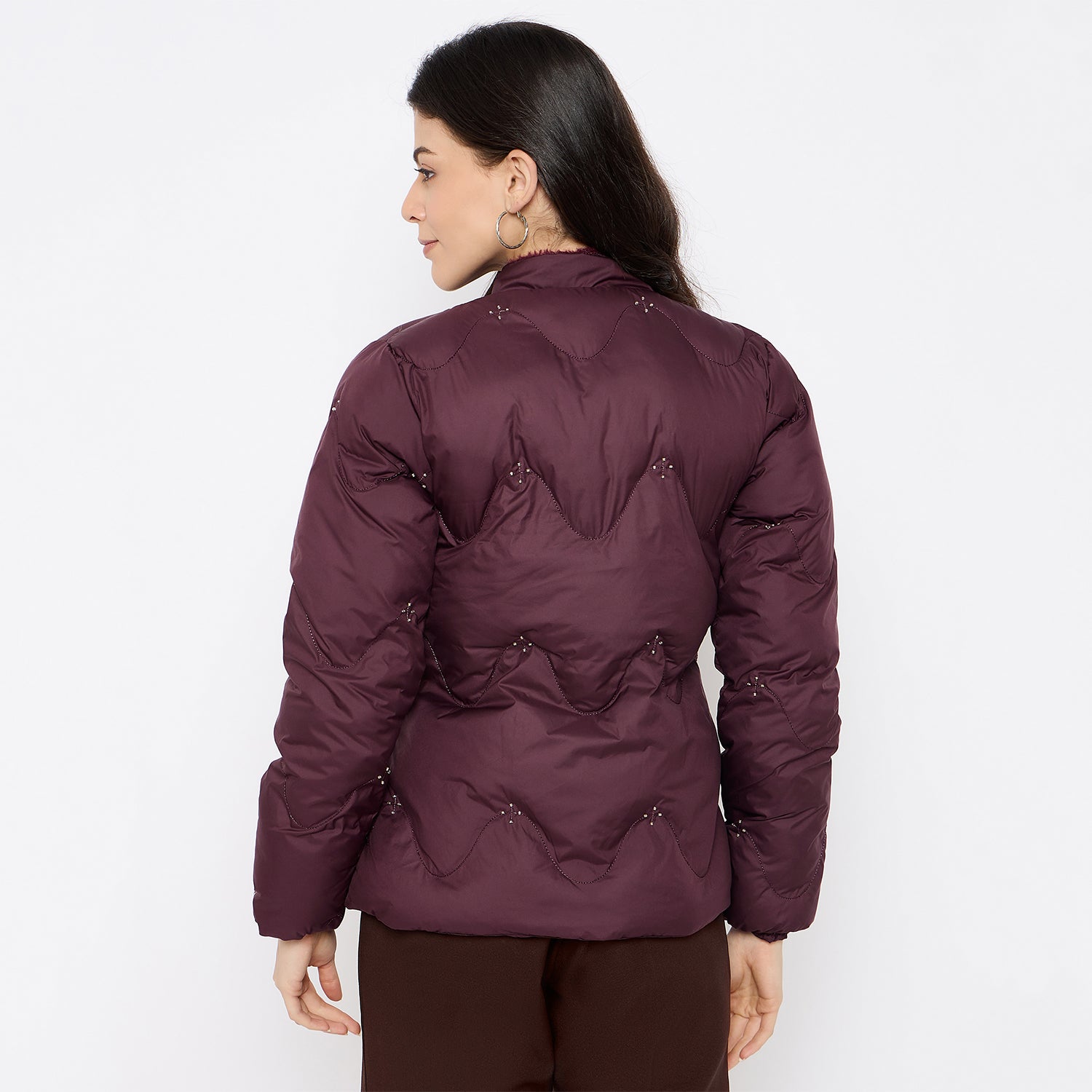 Duke Urban Women Full Sleeve Quilted Jacket (SDZ4133)