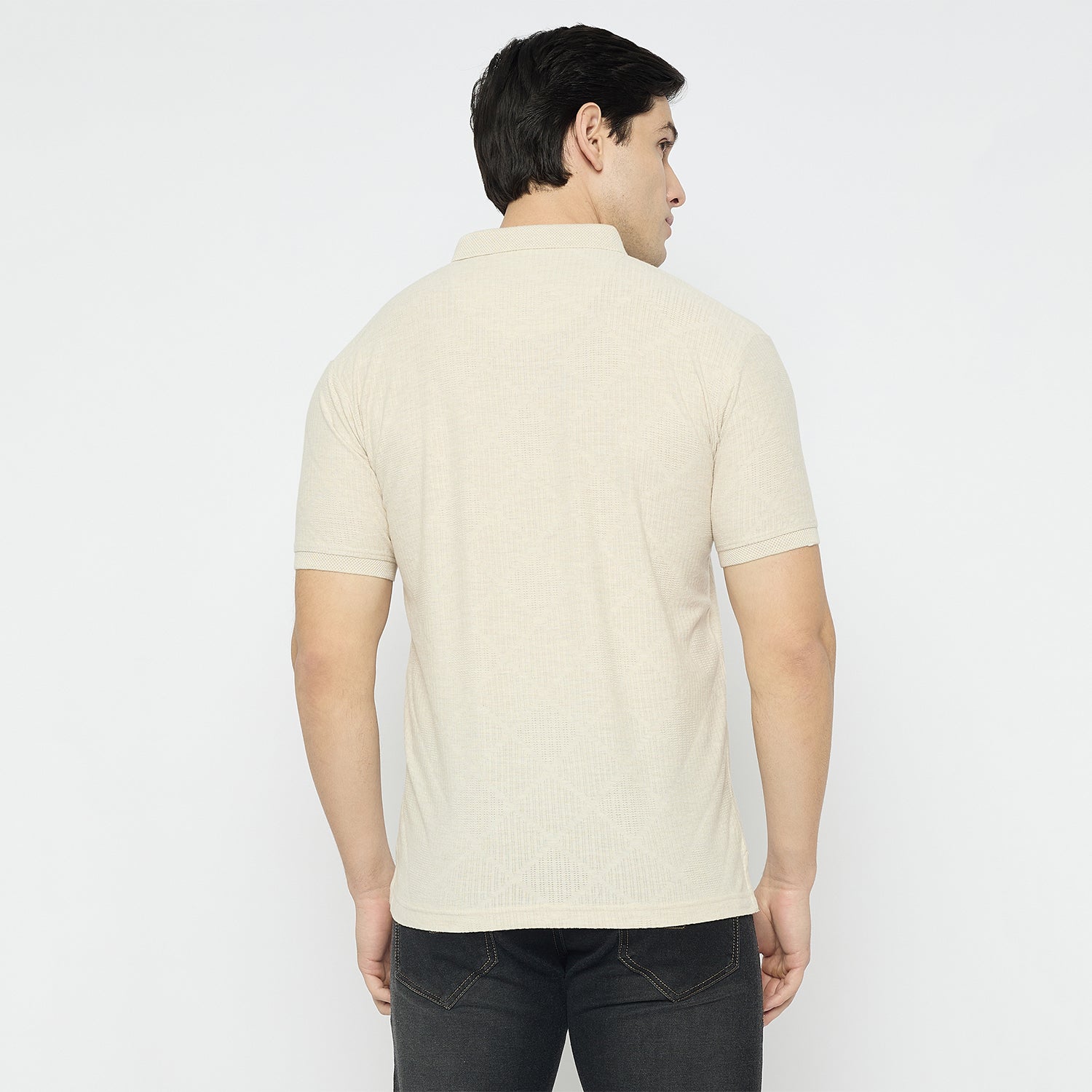 Duke Urban Men Half Sleeve Cotton Collared Tshirt (LF7558)