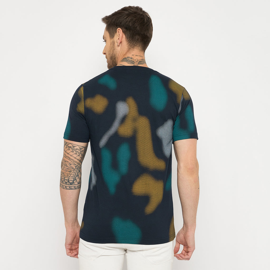 Duke Urban Men Half Sleeve Cotton Tshirt (LF7417)