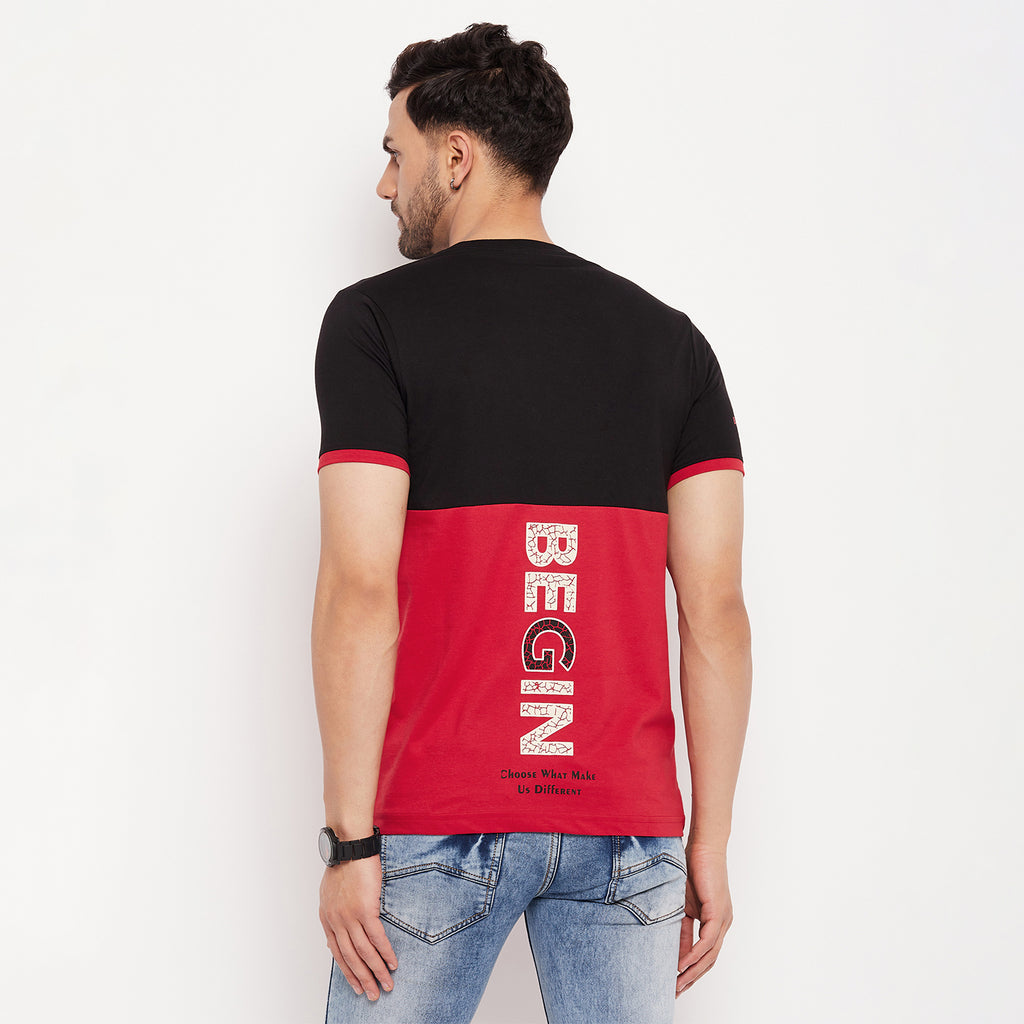 Duke Stardust Men Half Sleeve Round Neck Cotton T-shirt (LF5830)