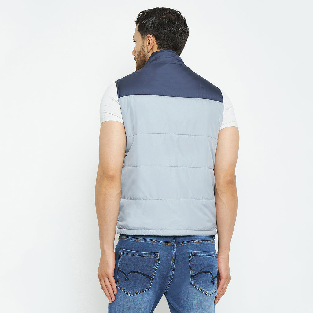 Duke Urban Men Sleeveless Reversible Jacket (SDZ3056)