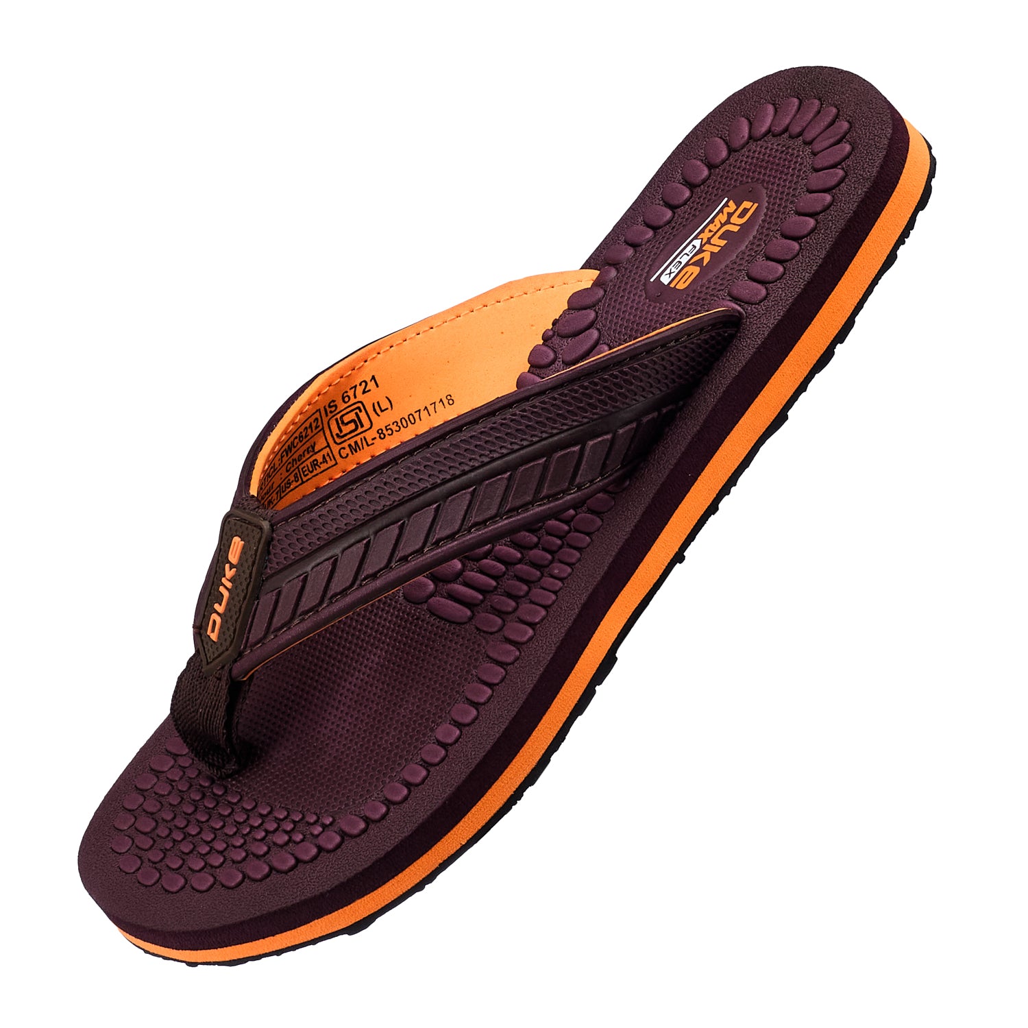 Duke Mens Stonegrip Flip-Flops (FWC6212)
