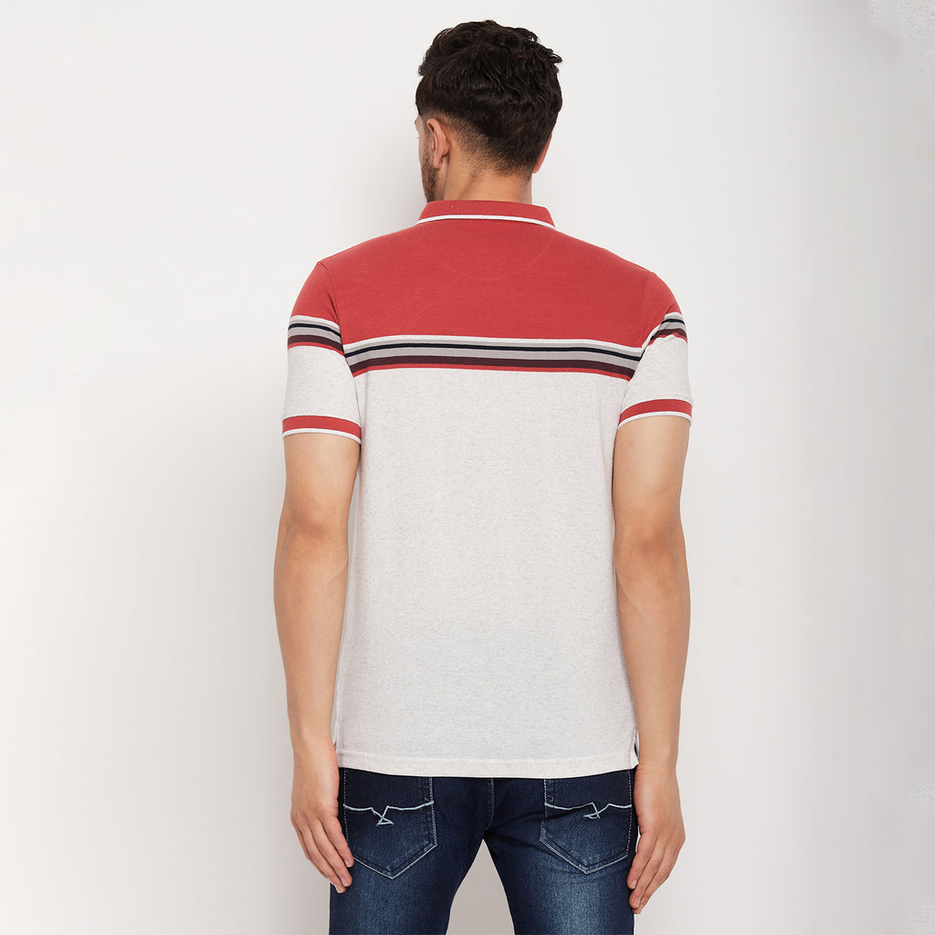 Duke Stardust Men Polo Neck Half Sleeve Cotton T-shirt (LF7020)