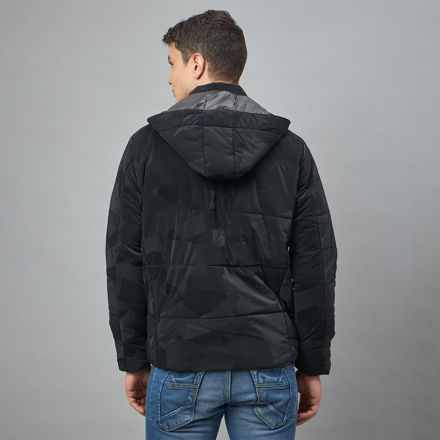 Duke Urban Men Full Sleeve Hooded Regular Jacket (SDZ3124)