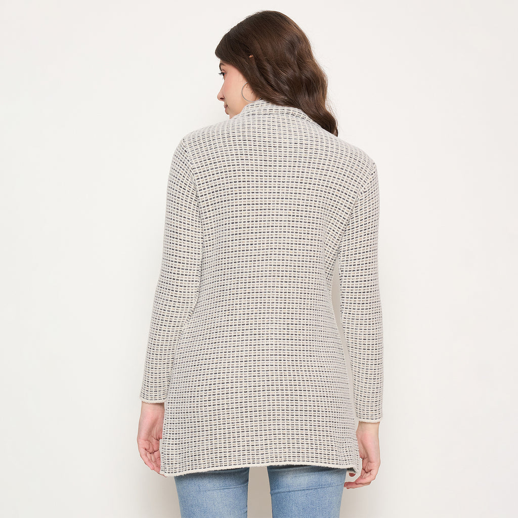 Duke Urban Women Full Sleeve Long Coat Cardigan (SDS1352)