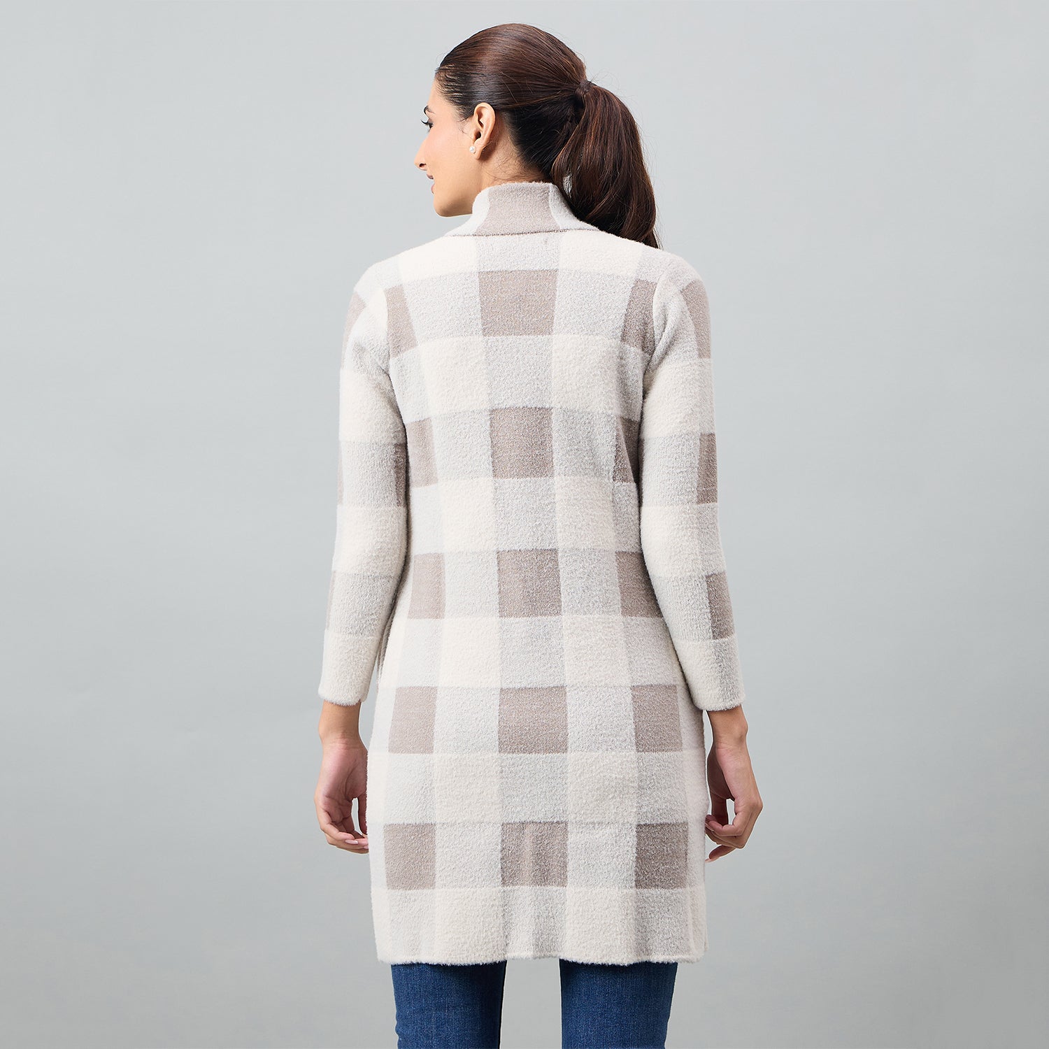 Duke Urban Women Long Coat Regular Sweater (SDS1351)