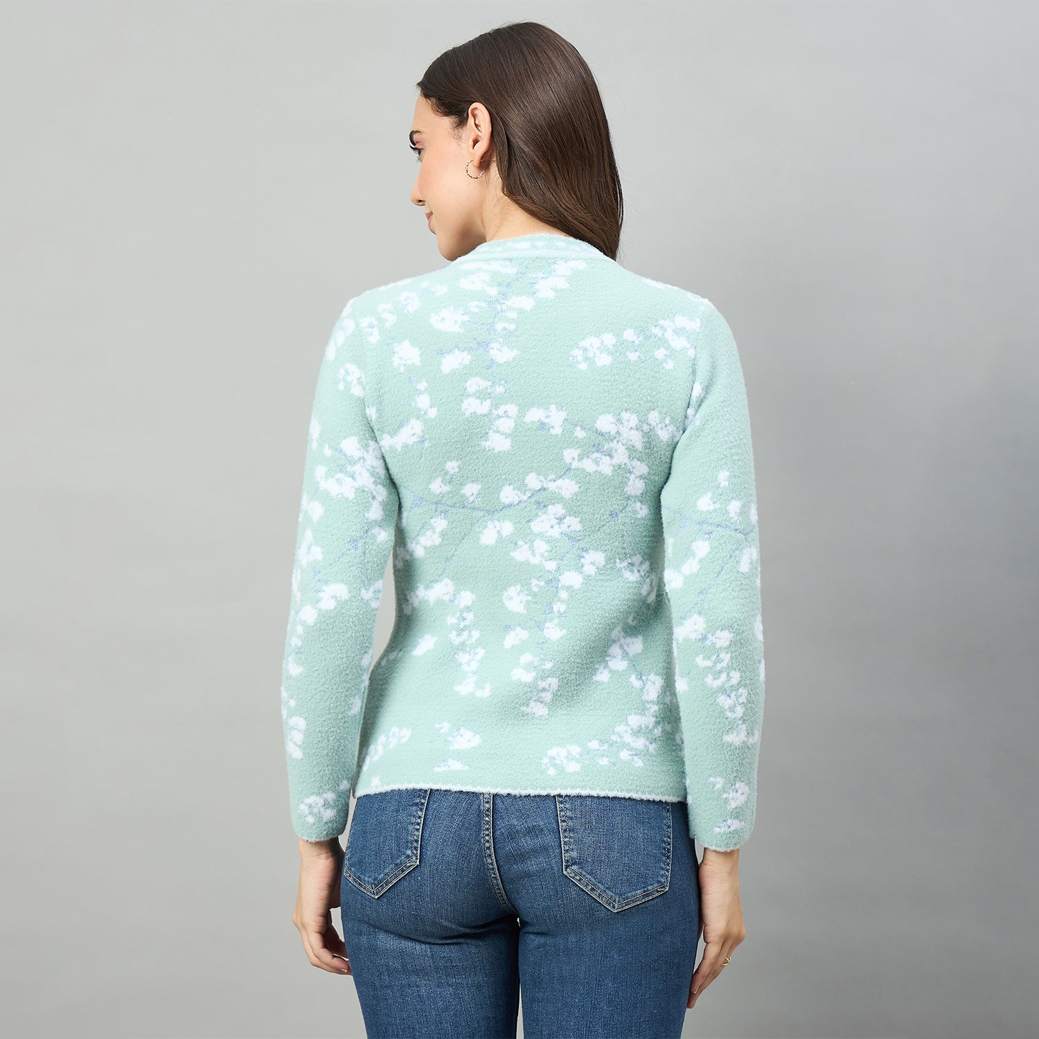 Duke Urban Women Full Sleeve Short Sweater (SDS1331)