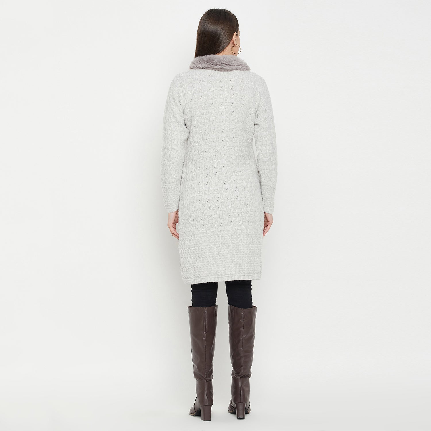 Duke Urban Women Full Sleeve Long Cardigan (SDS1201)