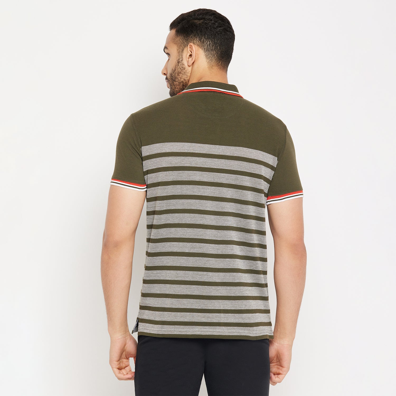 Duke Stardust Men Half Sleeve Polo Neck Cotton T-shirt (3994)
