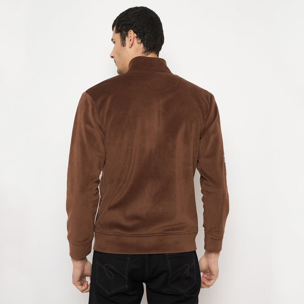 Duke Urban Men Full Sleeve Zipper Sweatshirt (LF6433)