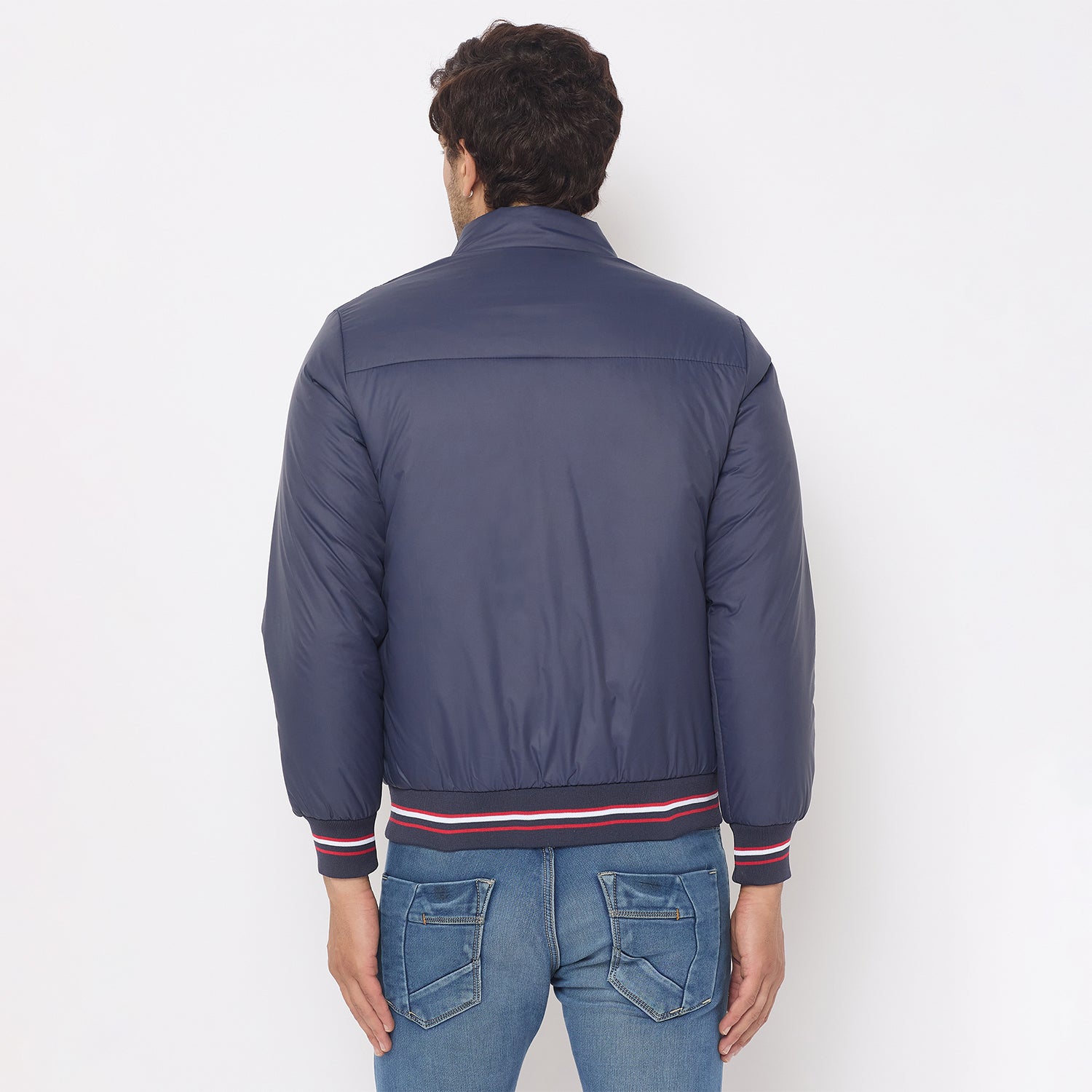 Duke Urban Men Full Sleeve Bomber Jacket (SDZ3089R)