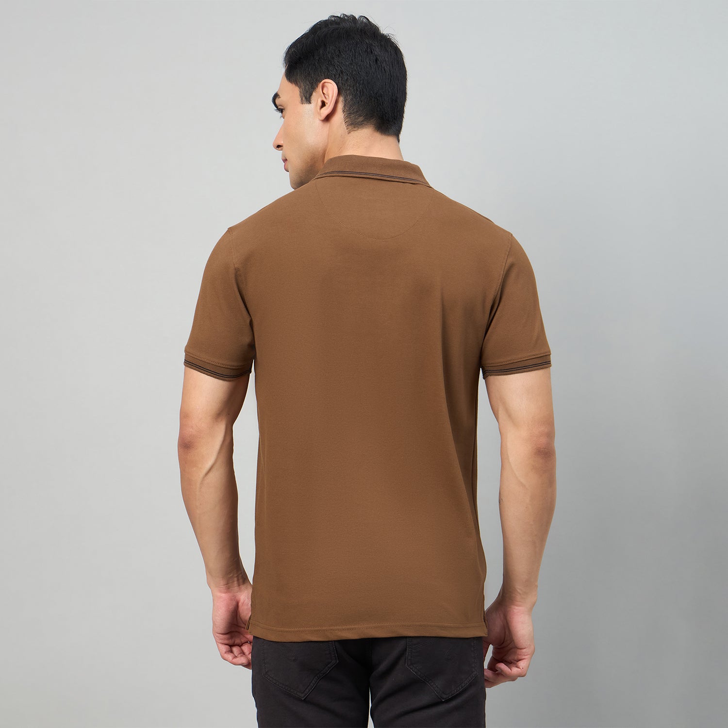 Duke Men Half Sleeve Cotton Smart Fit Casual T-shirt (SD73)