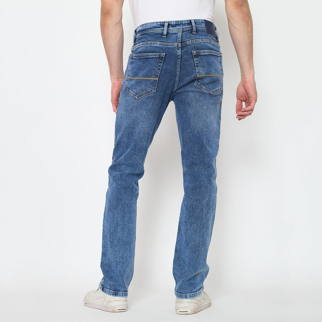 Duke Urban Men Comfort Fit Stretchable Jeans (SDD5844C)