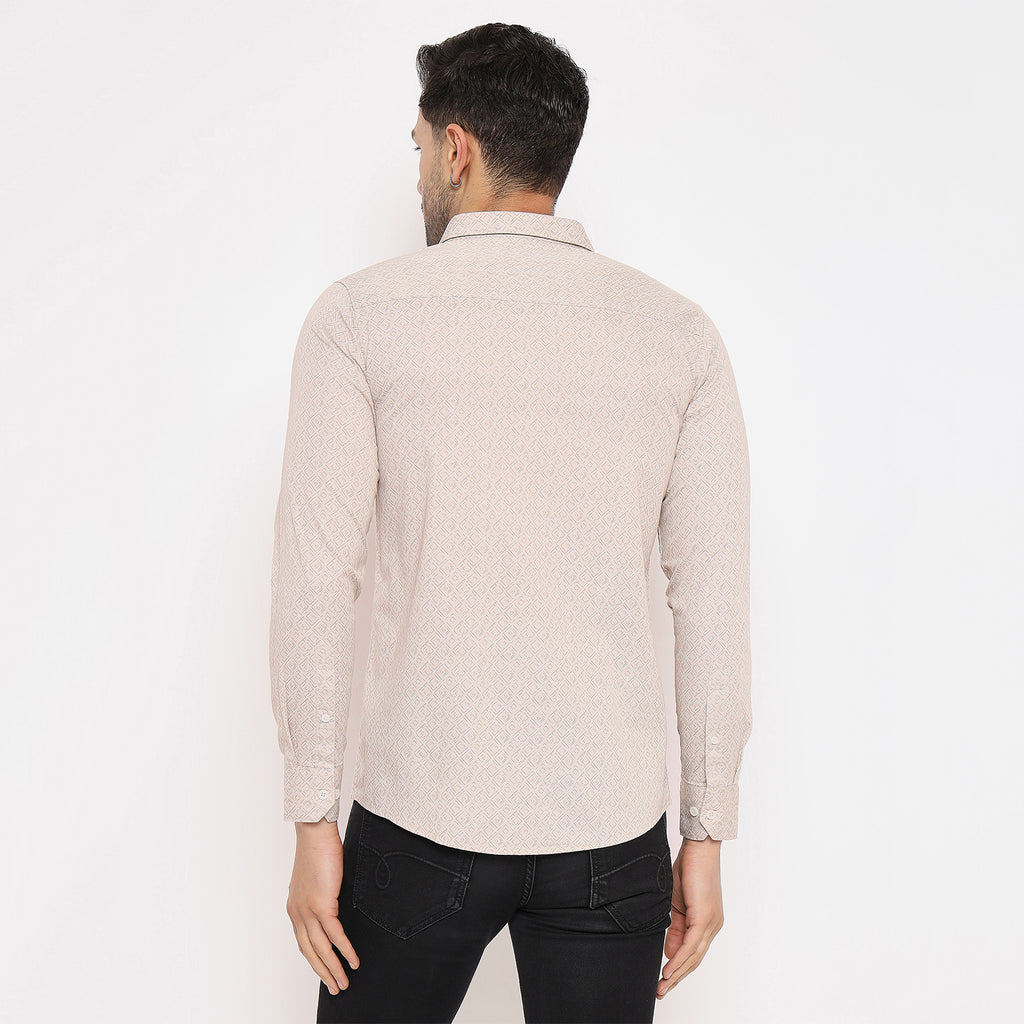 Duke Urban Men Full Sleeve Self Design Cotton Shirt (SDO7PRC)