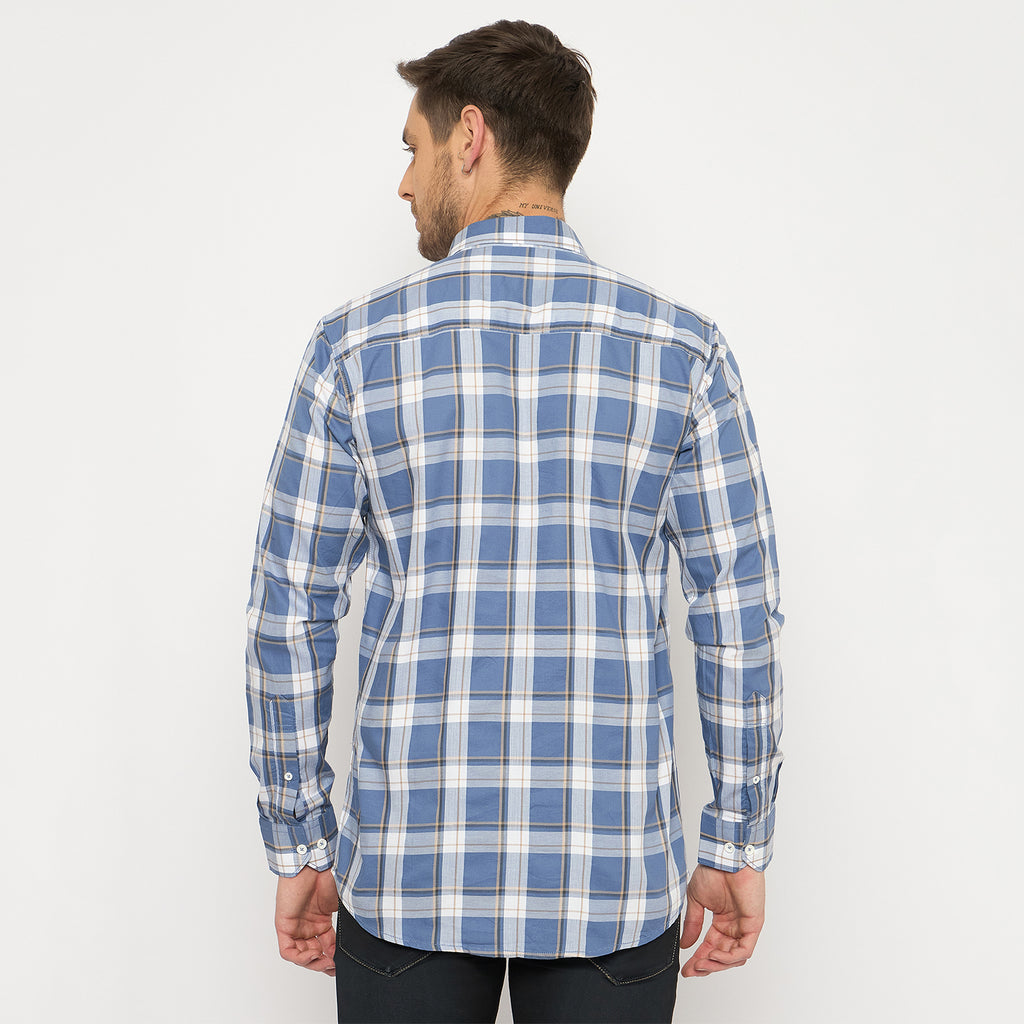 Duke Men Full Sleeve Cotton Shirt (SDO6CHB)