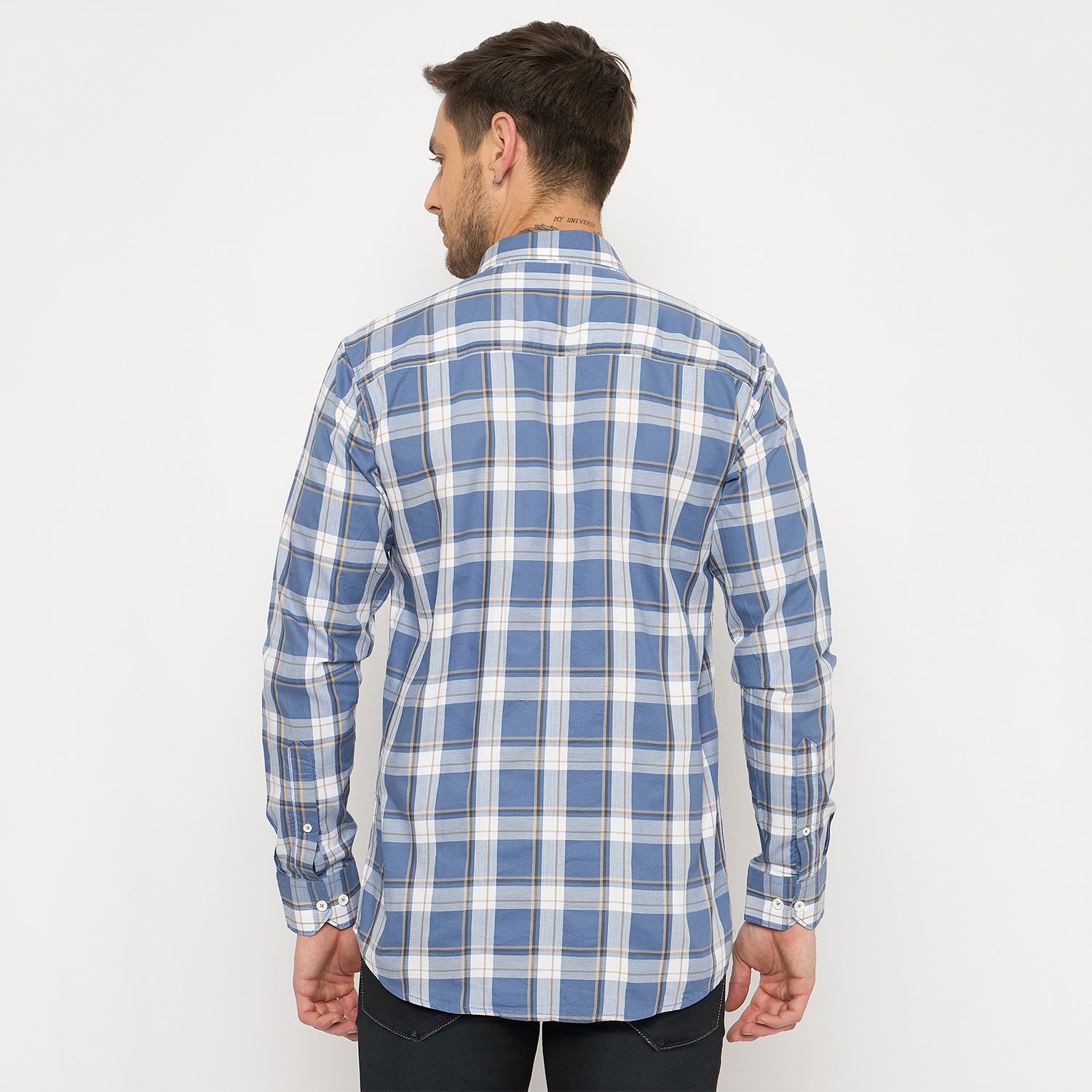 Duke Men Full Sleeve Cotton Shirt (SDO6CHB)