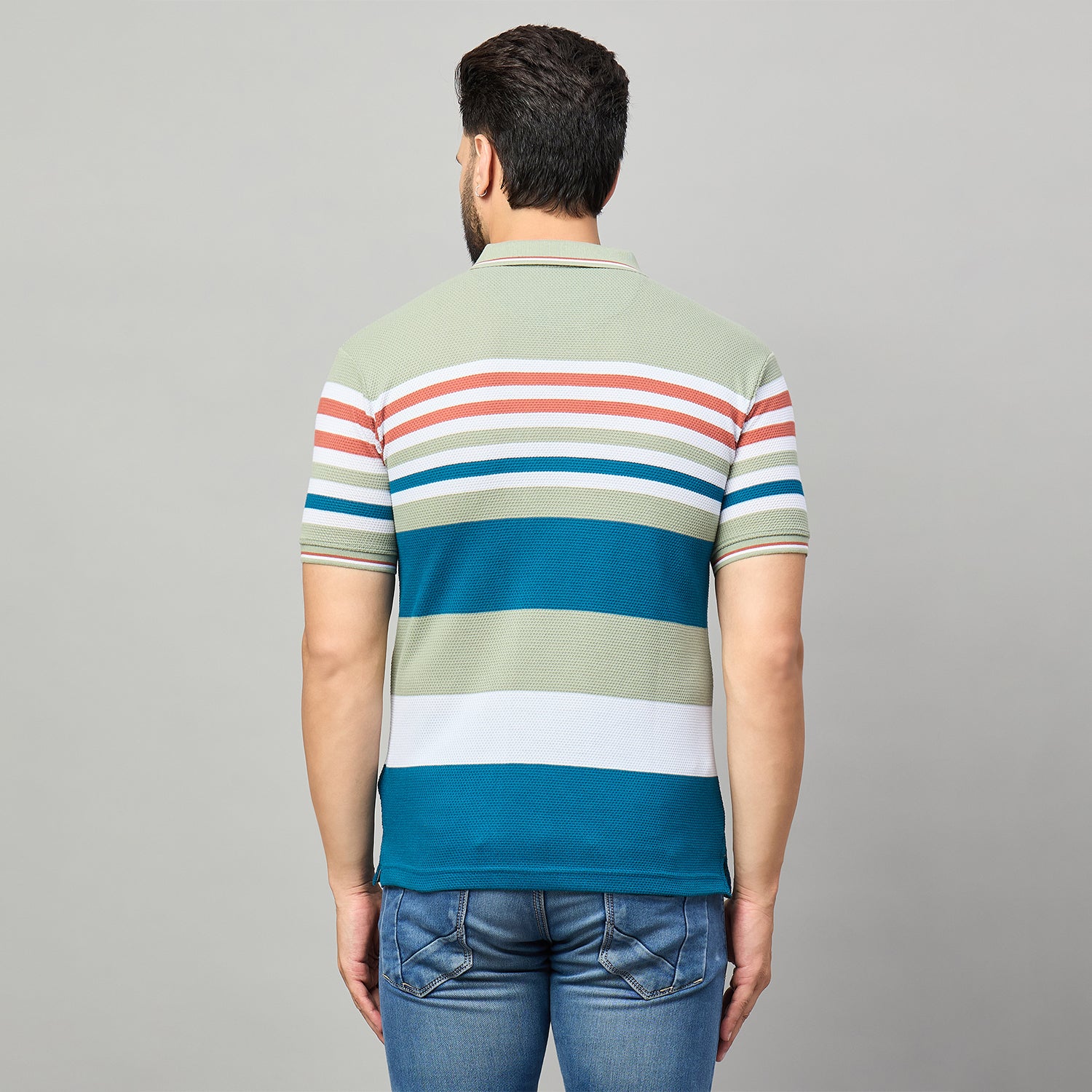Duke Urban Men Half Sleeve Polo Cotton Tshirt (LF7649)