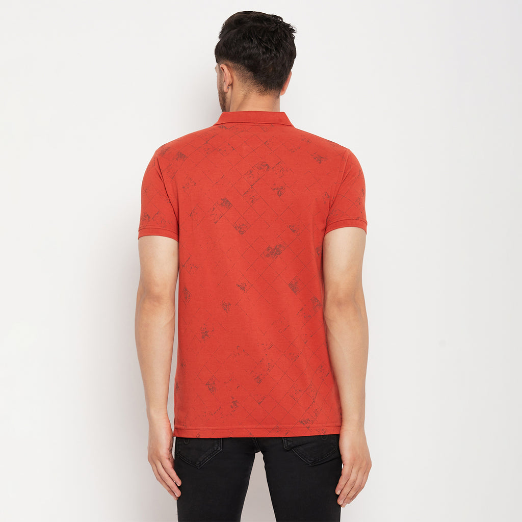 Duke Stardust Men Half Sleeve Cotton T-shirt (LF5776)