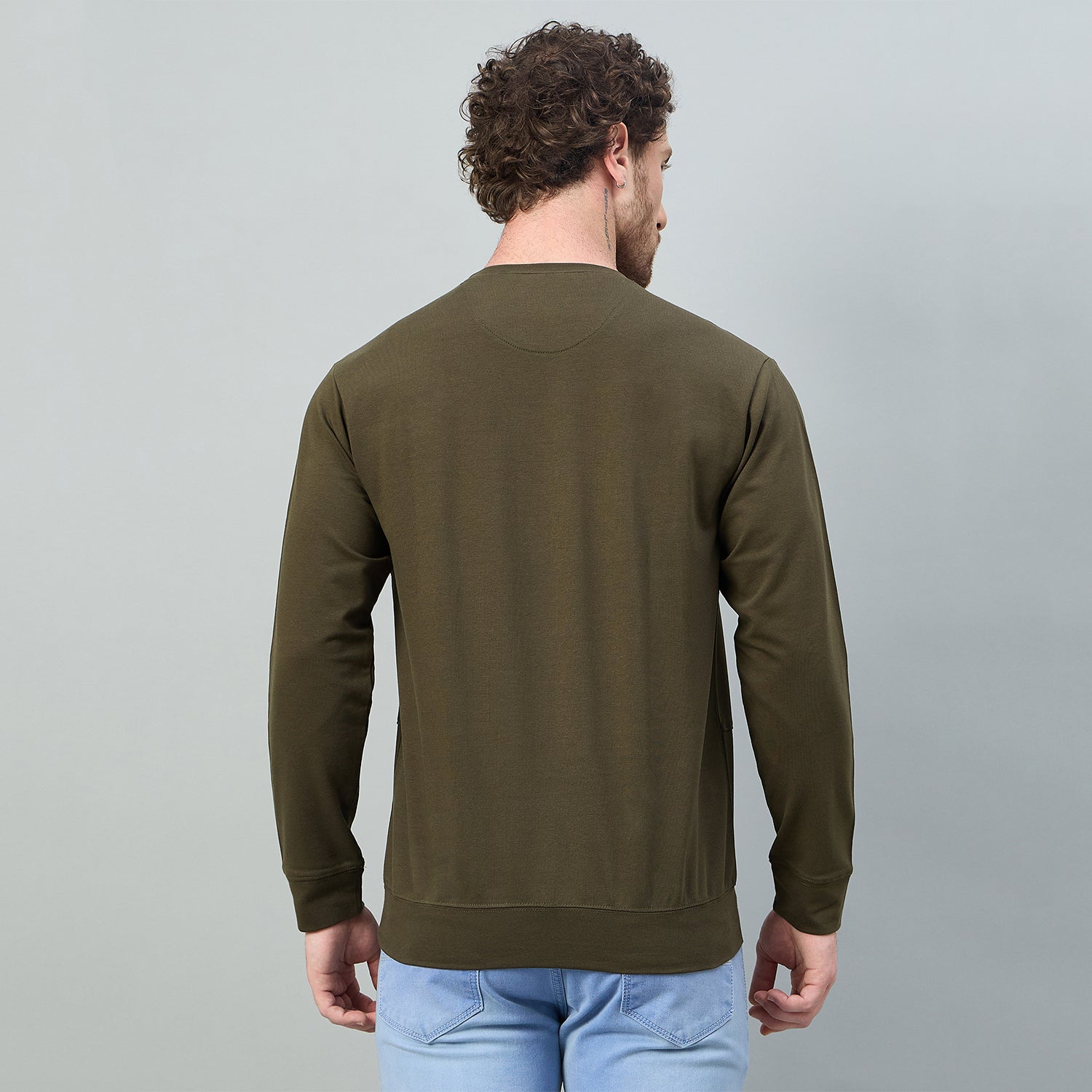 Duke Urban Men Round Neck Regular Sweatshirt (LF3948S)