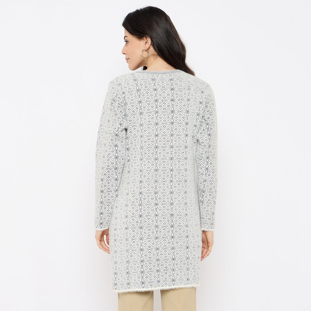 Duke Urban Women Full Sleeve Long Shrug (SDS1222)