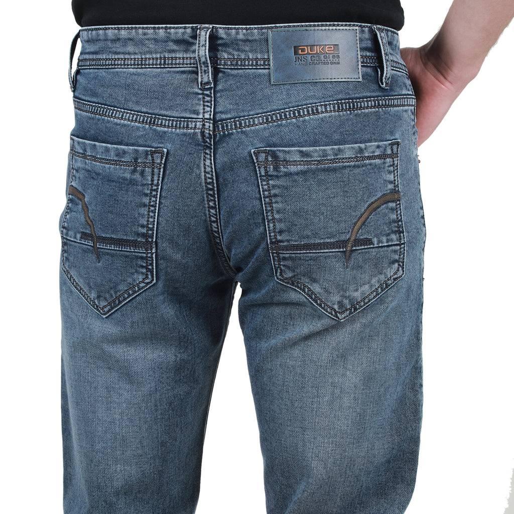 Duke Urban Men Comfort Fit Stretchable Jeans (SDD5409C)