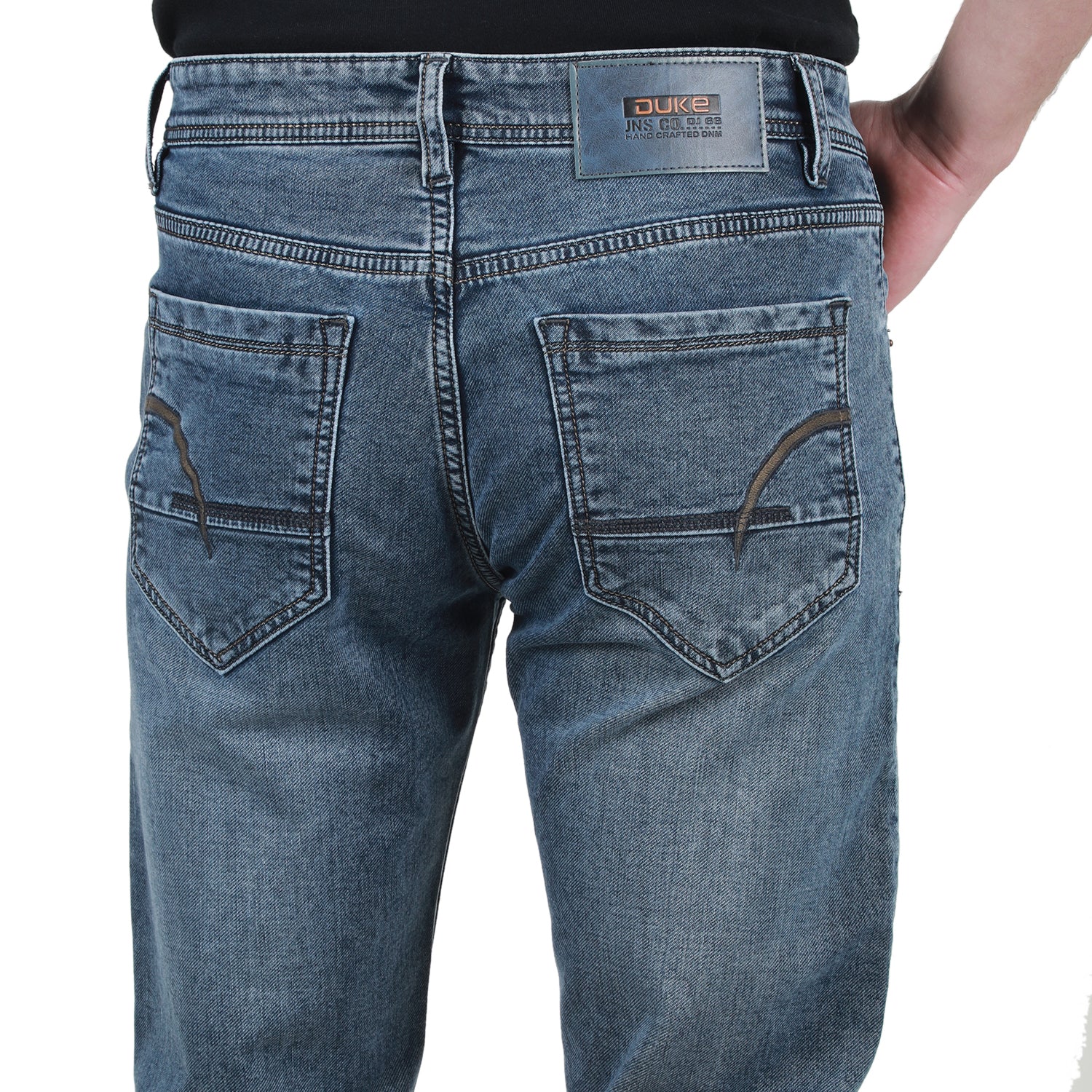 Duke Urban Men Comfort Fit Stretchable Jeans (SDD5409C)
