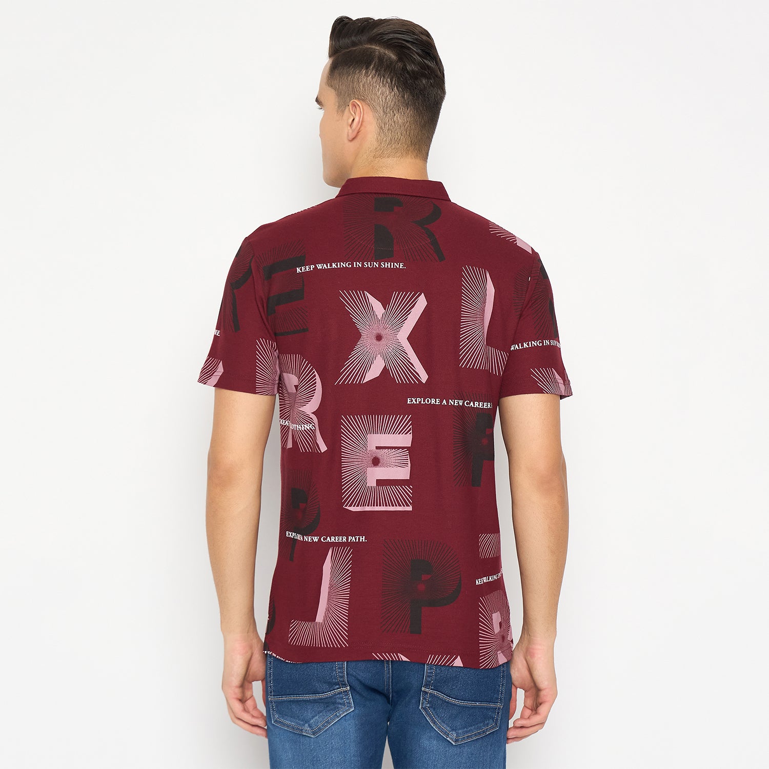 Duke Urban Men Half Sleeve Cotton T-shirt (ONLF293)