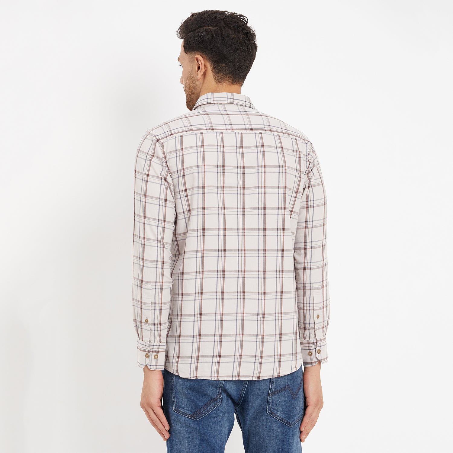 Duke Stardust Men Full Sleeve Cotton Shirt (SDO8CKTV)