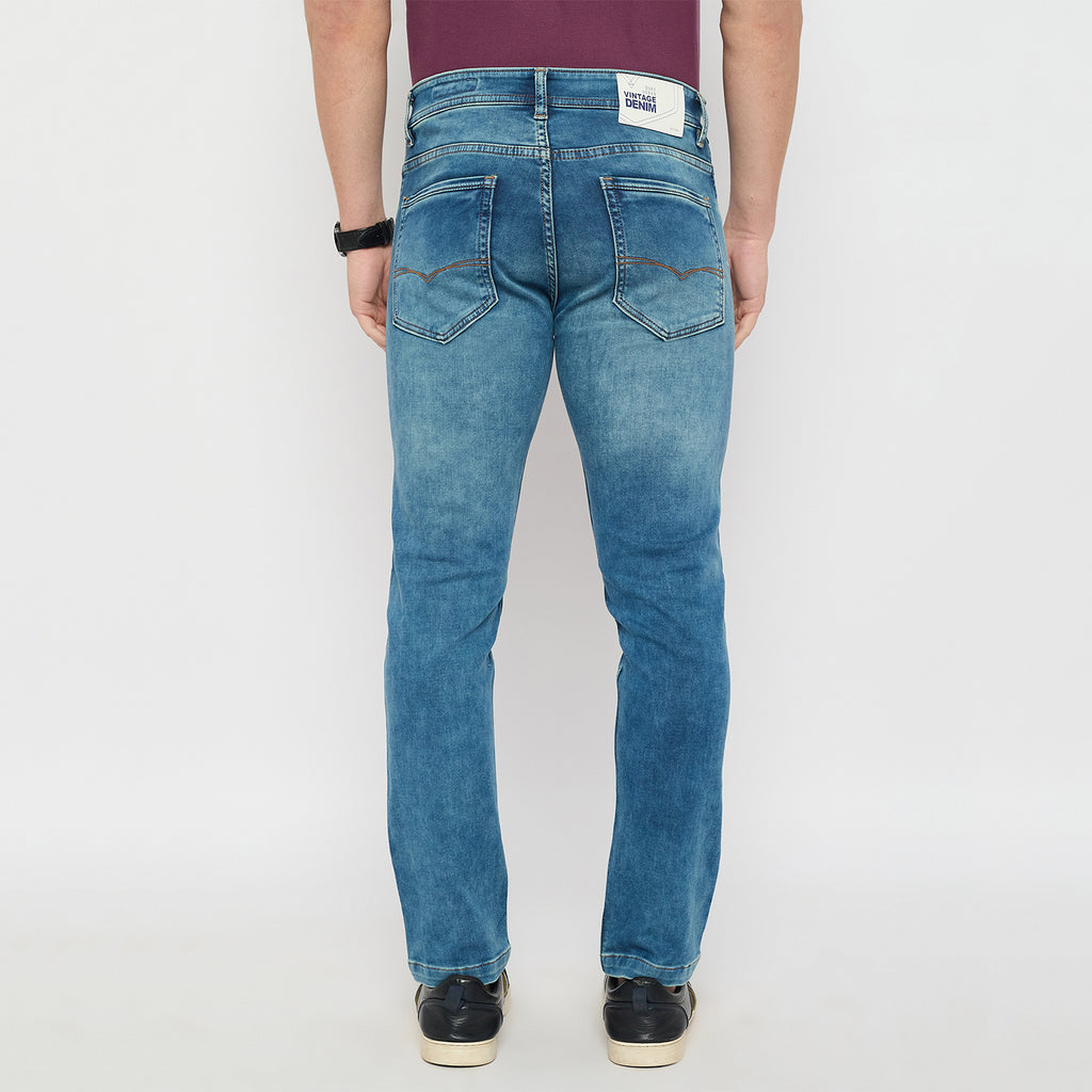 Duke Urban Men Ankle Length Stretchable Jeans (SDD5675A)