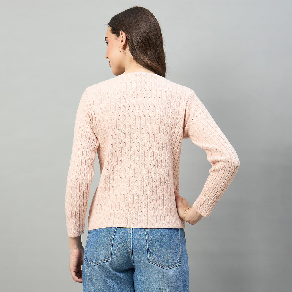 Duke Urban Women Round Neck Full Sleeve Sweater (SDS1524)