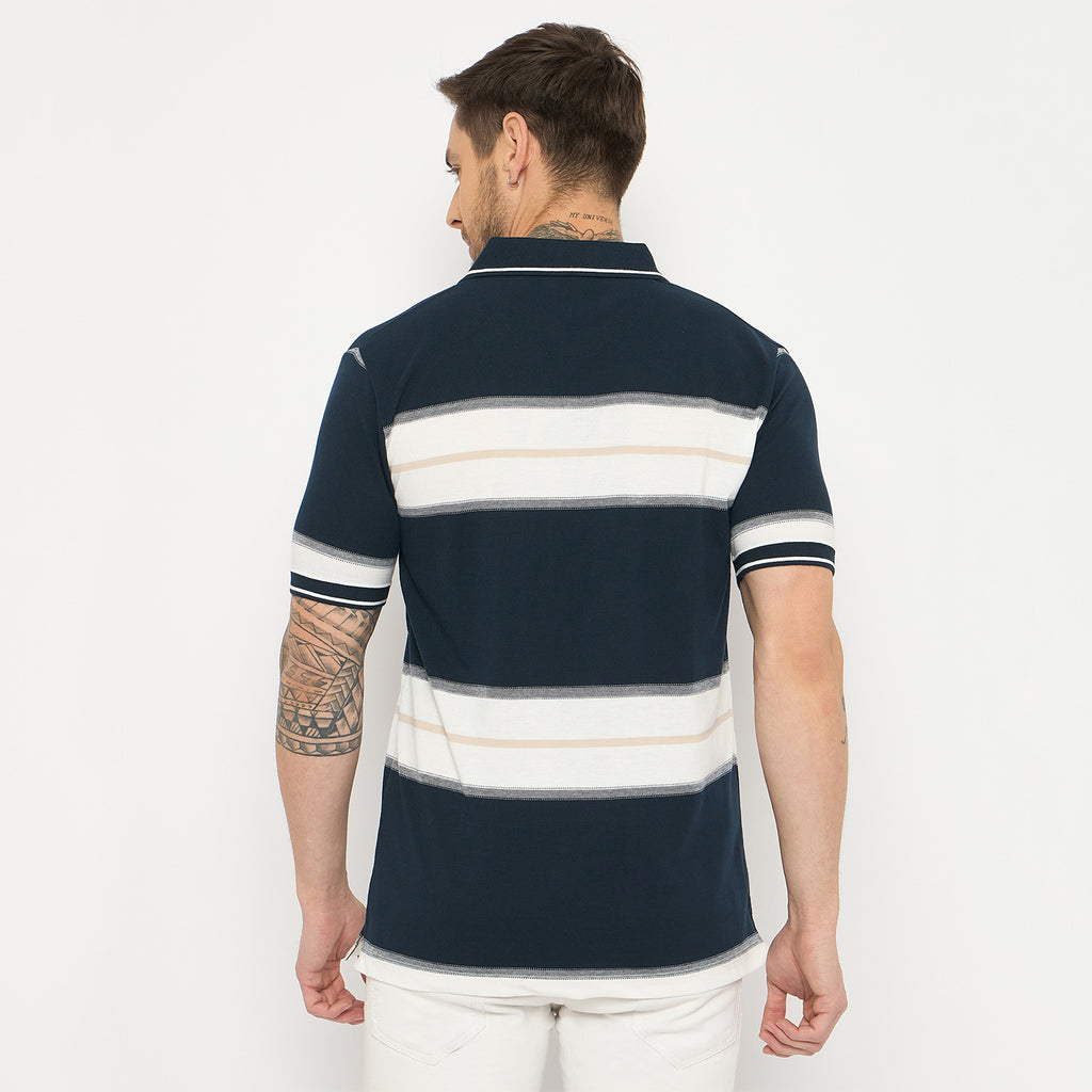 Duke Urban Men Half Sleeve Cotton Tshirt (LF7376)