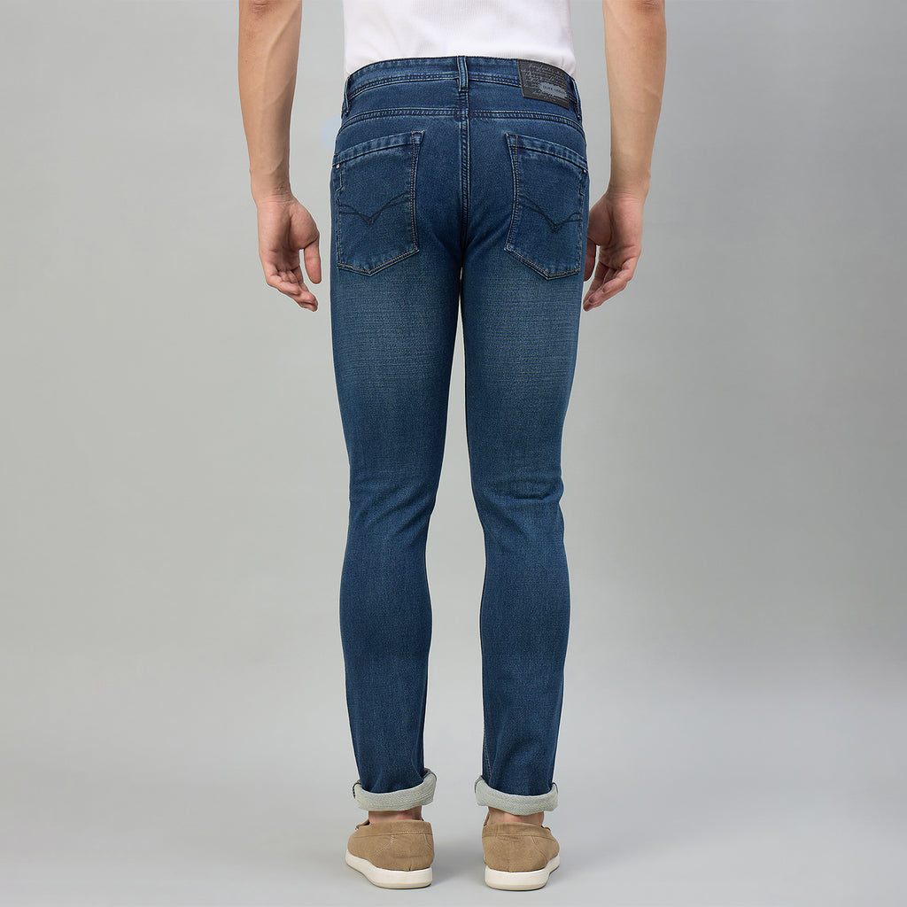 Duke Men Narrow Fit Stretchable Jeans (SDD9215N)