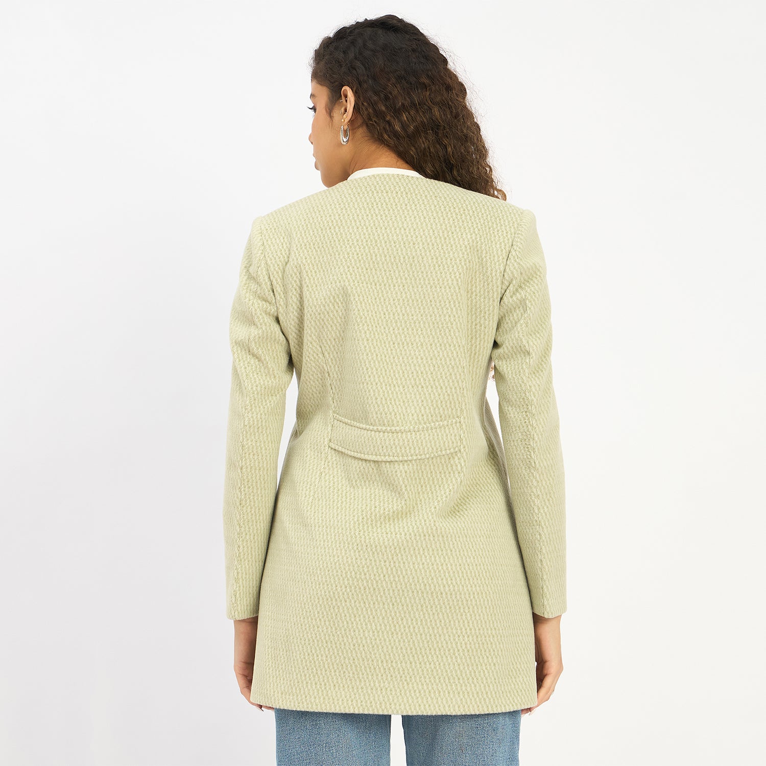 Duke Urban Women Full Sleeve Long Coat (SDZ4171C)