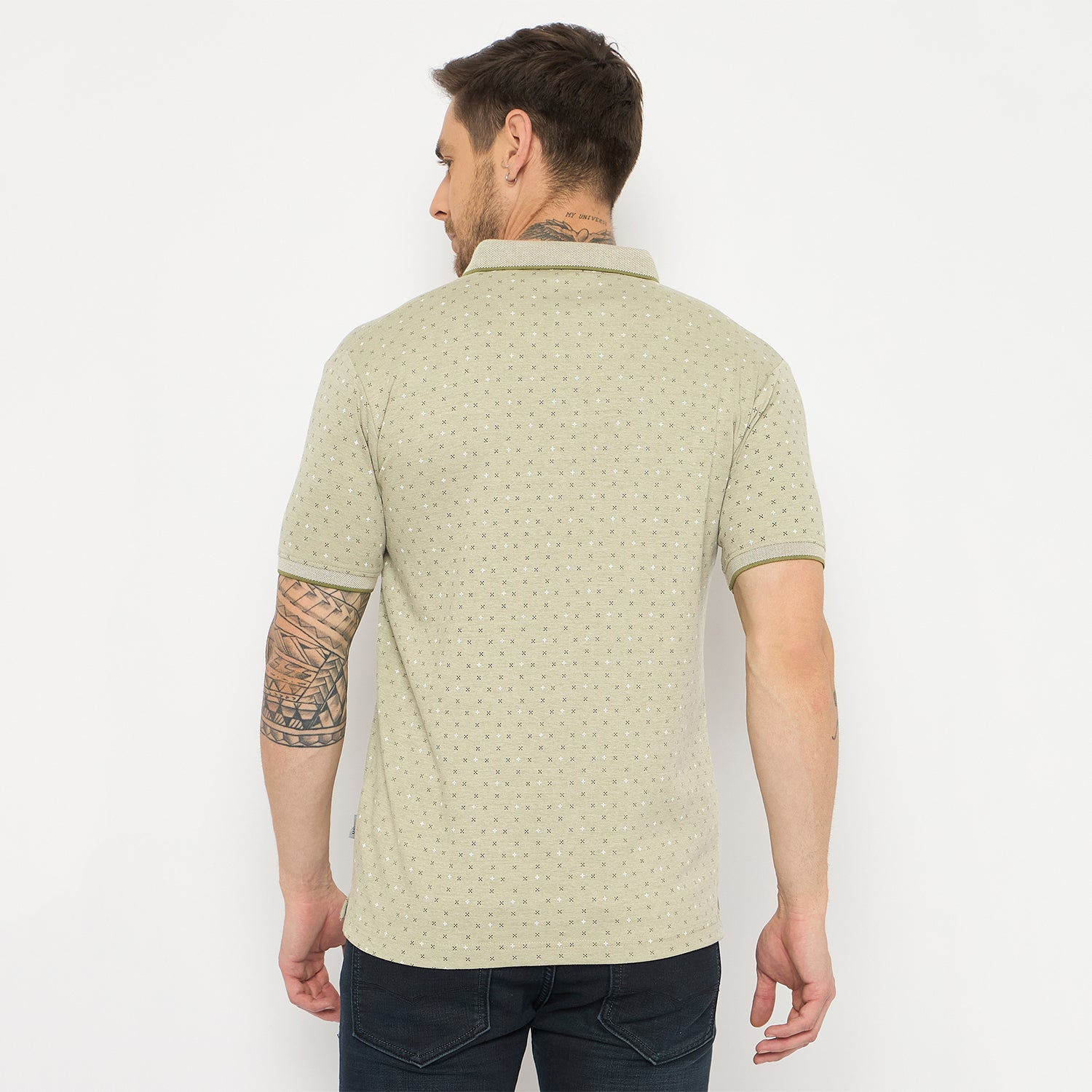 Duke Urban  Men Half Sleeve Cotton Tshirt (LF7448)