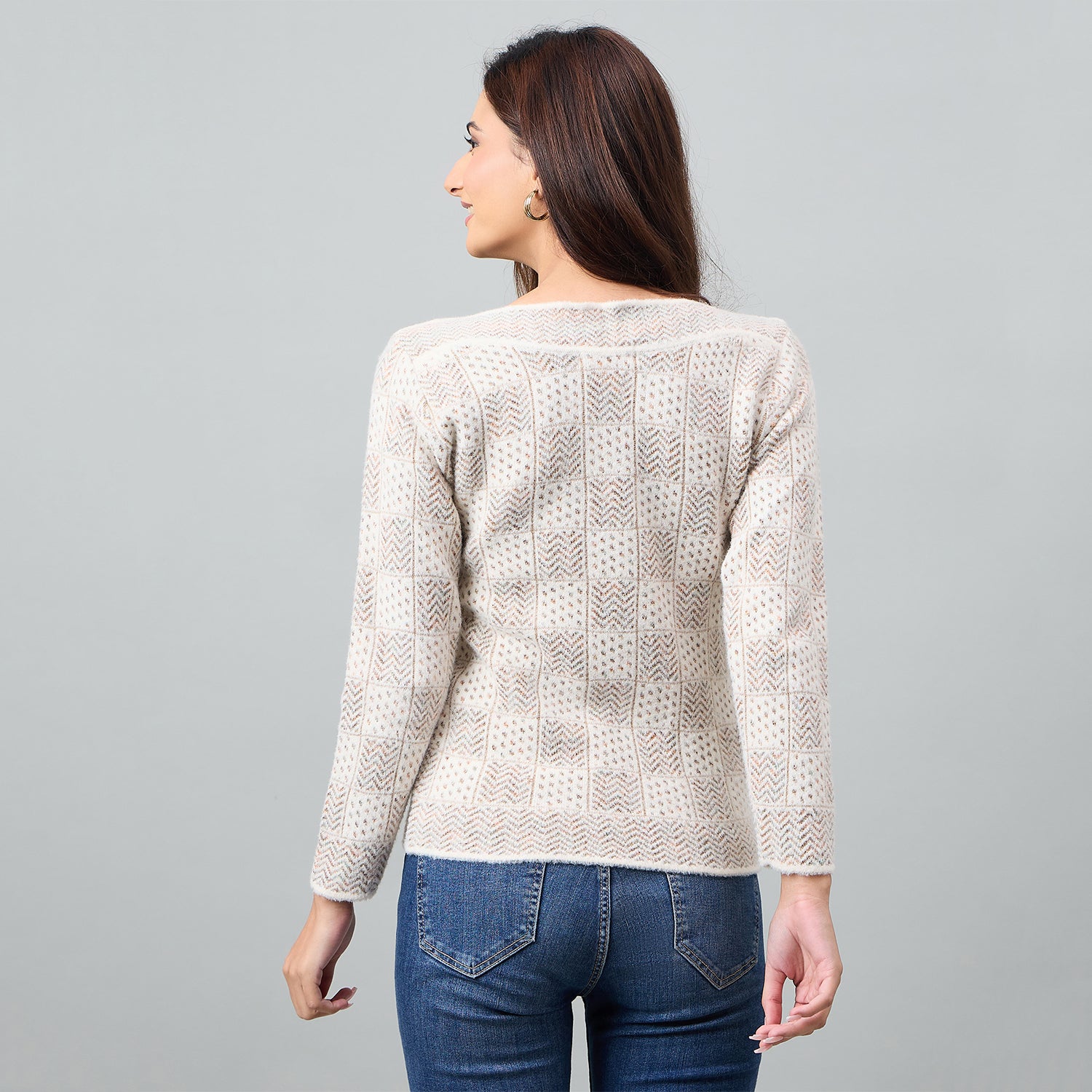 Duke Urban Women Full Sleeve BoatNeck Pullover (SDS1398)