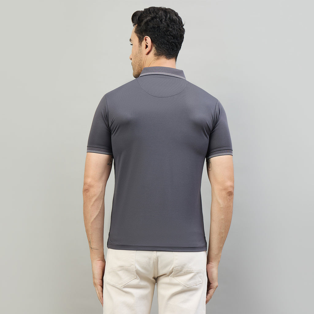 Duke Urban Men Half Sleeve Cotton Smart Fit Casual T-shirt (LF7932)