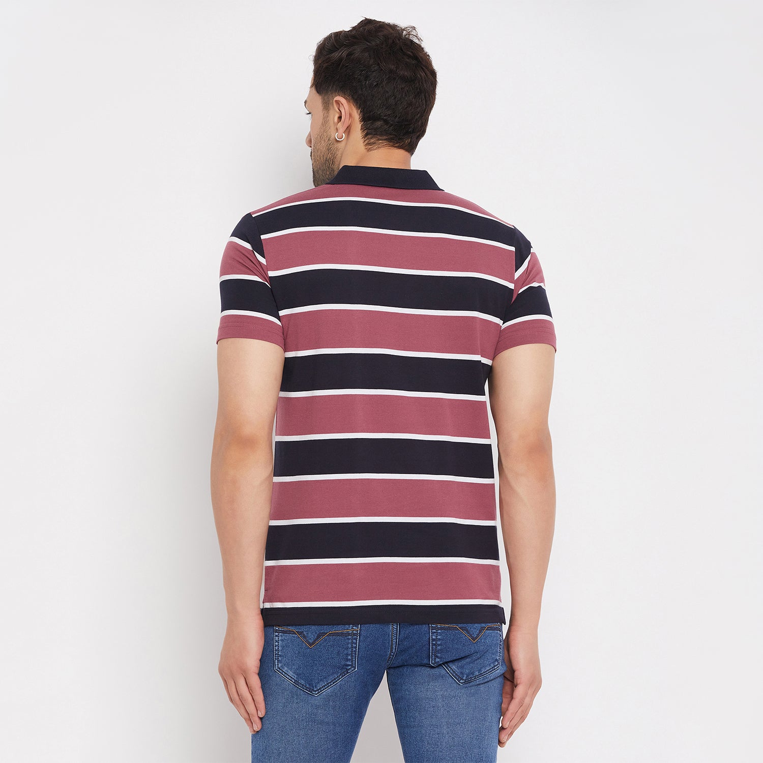 Duke Stardust Men Half Sleeve Cotton T-shirt (MLF1117)