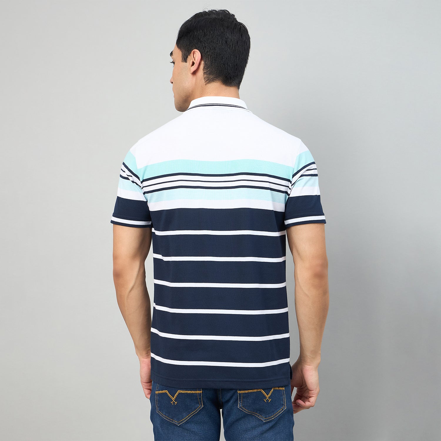 Duke Men Half Sleeve Cotton Regualr Fit Casual T-shirt (MLF1181)