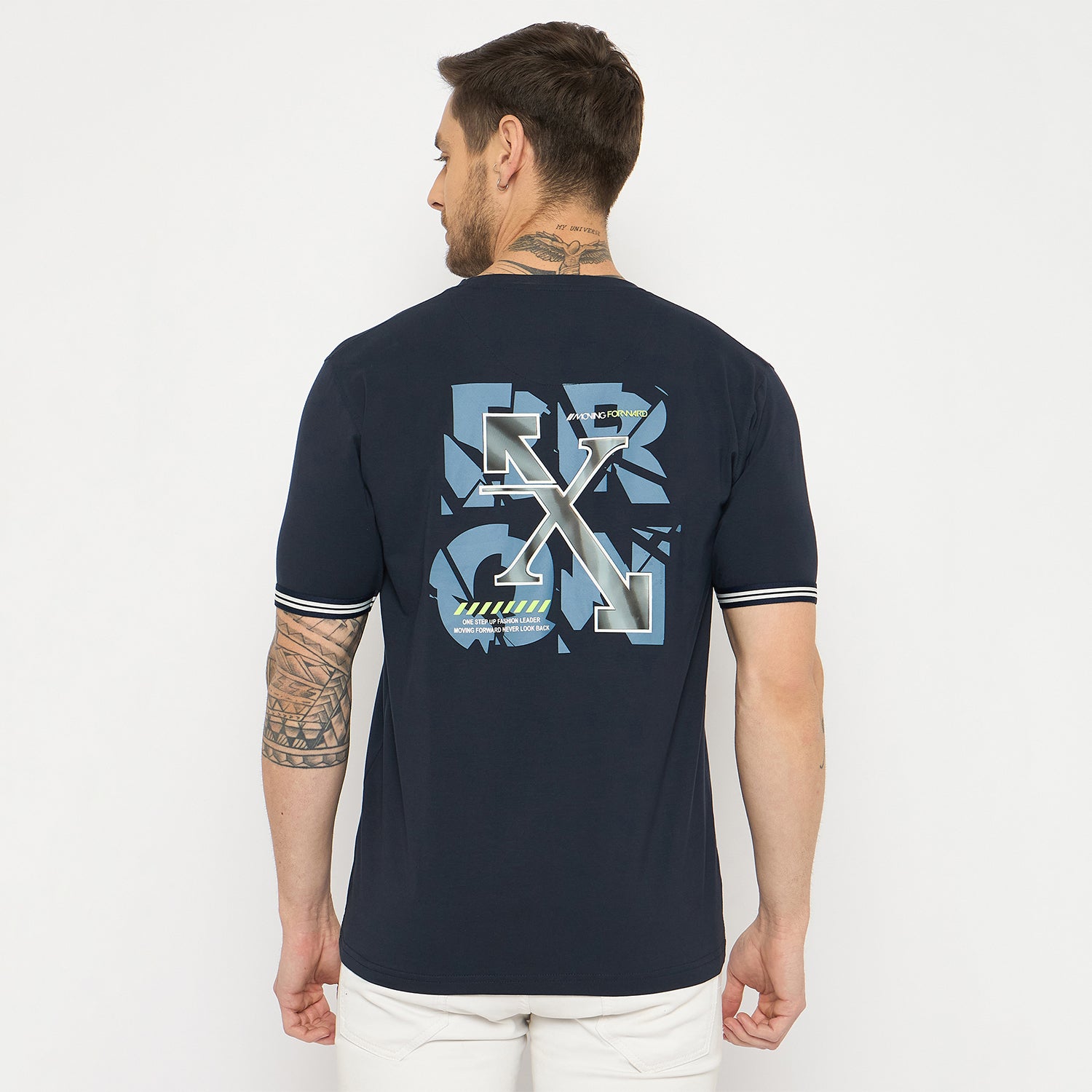 Duke Urban Men Half Sleeve Cotton Tshirt (LF7432)